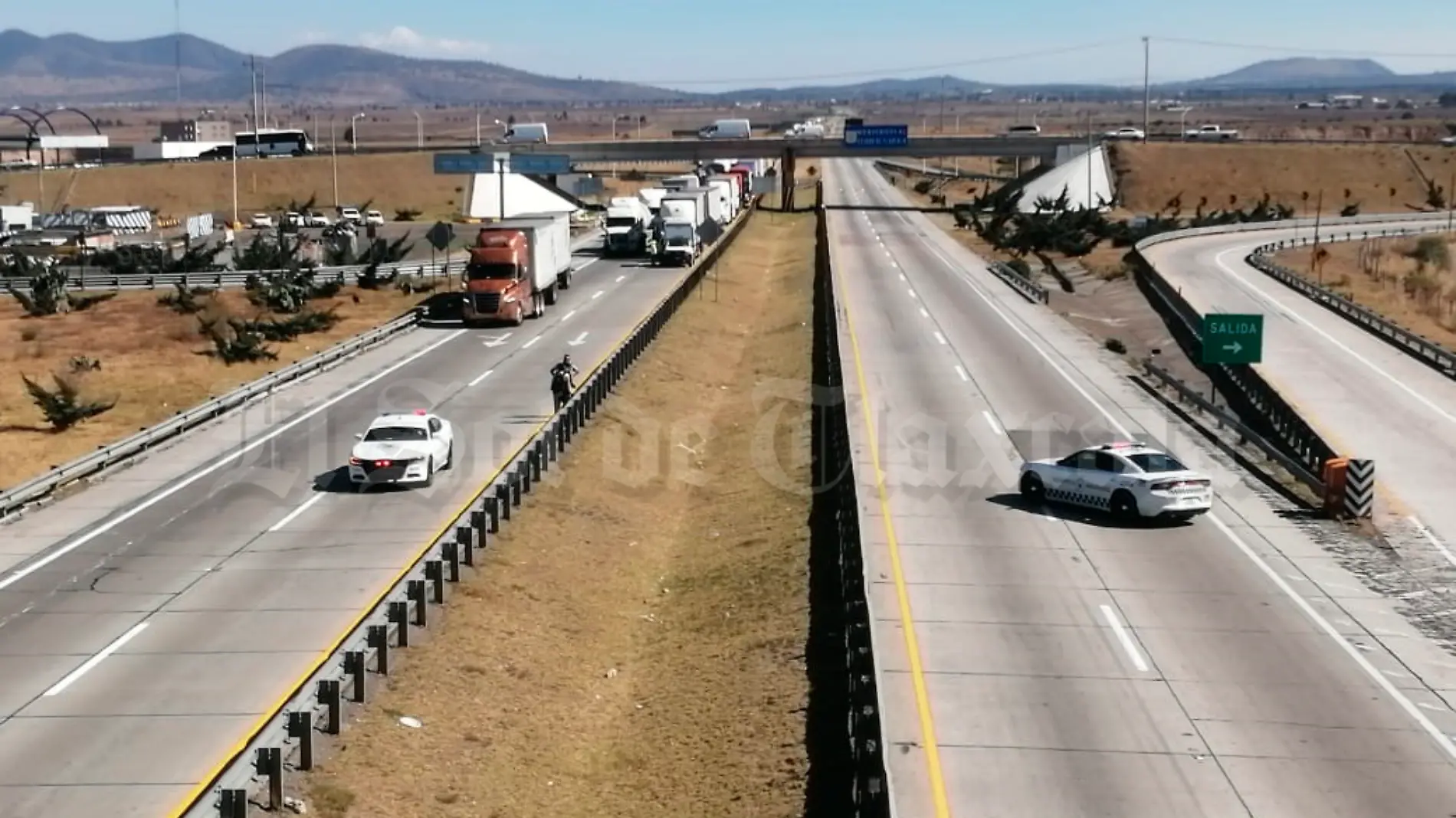 bloqueo en la carretera Arco Norte